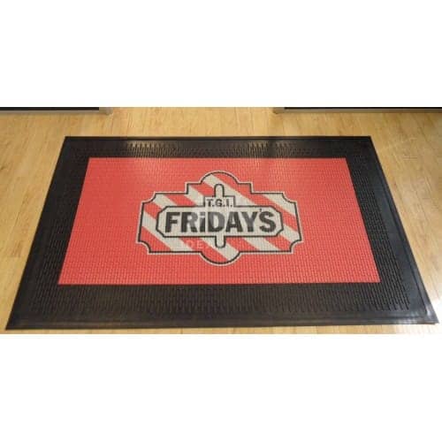 Rubber Scraper Logo Mat 1